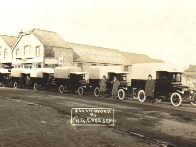 Covered Vans Model T? Post office