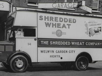 Shredded Wheat Truck at Knebworth