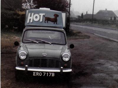 Mini Hotdog Van conversion