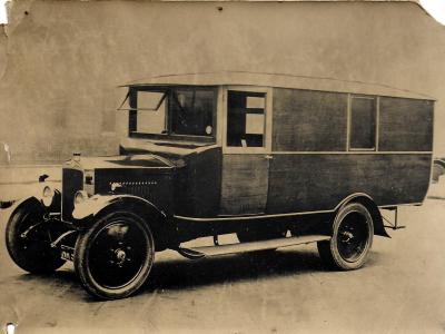 Early Wood Panel Van